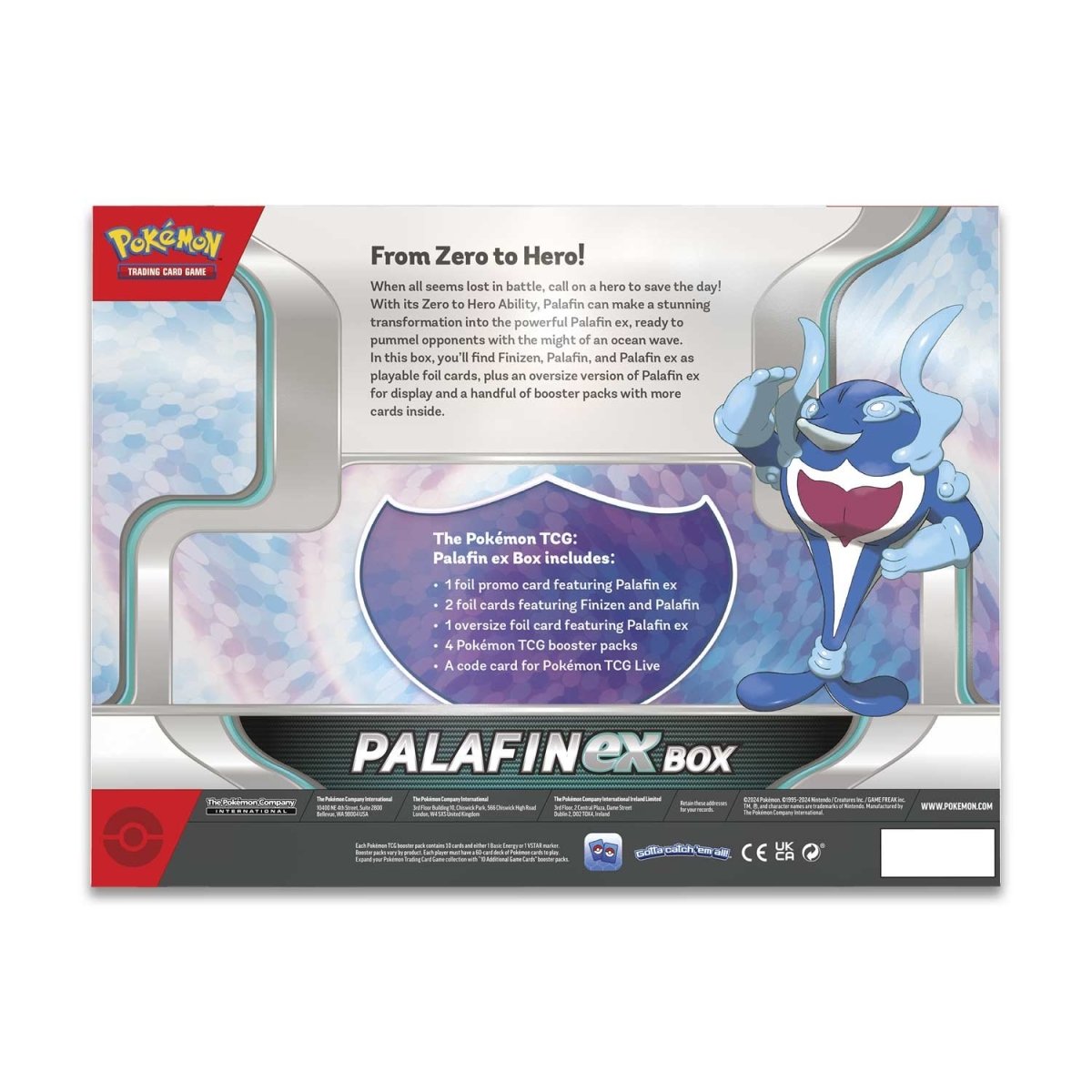 Pokemon Palafin ex Collection Box