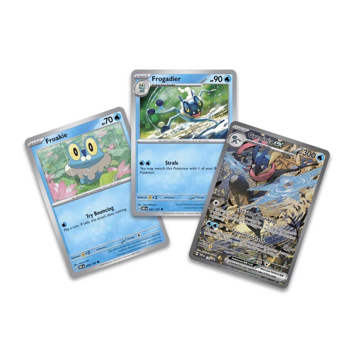 Pokemon Shrouded Fable - Greninja ex Special Illustration Collection