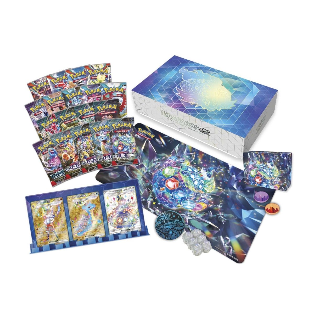 (Pre-Order) Pokemon Terapagos ex - Ultra-Premium Collection (UPC)