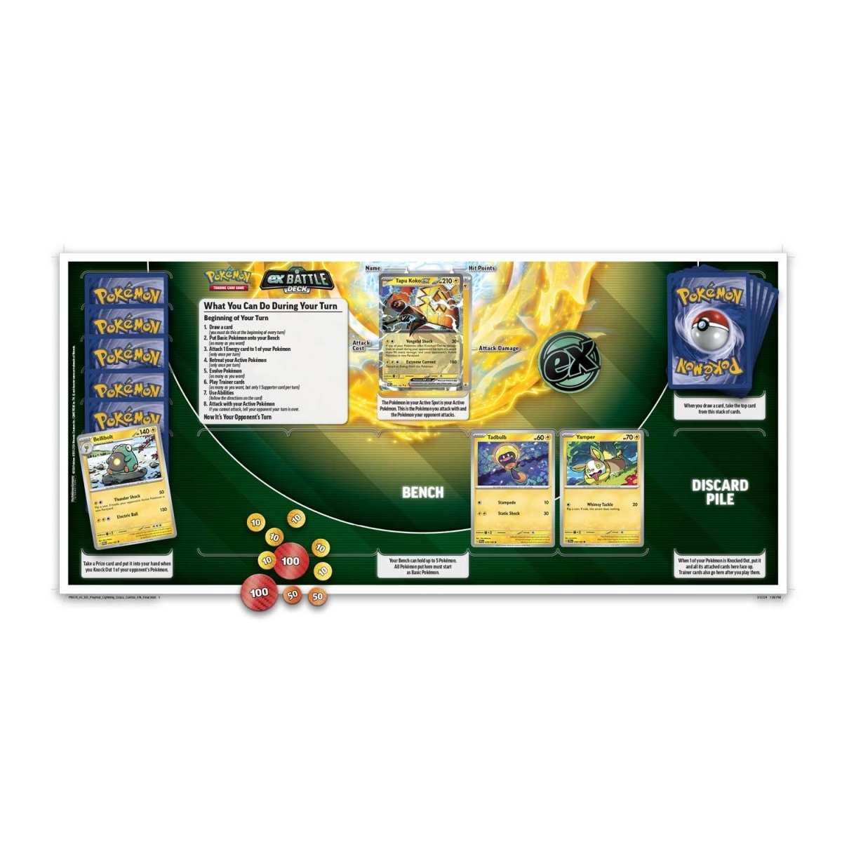 Pokemon Tapu Koko ex - Battle Deck