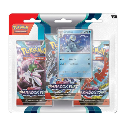 Pokemon Paradox Rift - 3-Pack Blister (Arctibax)