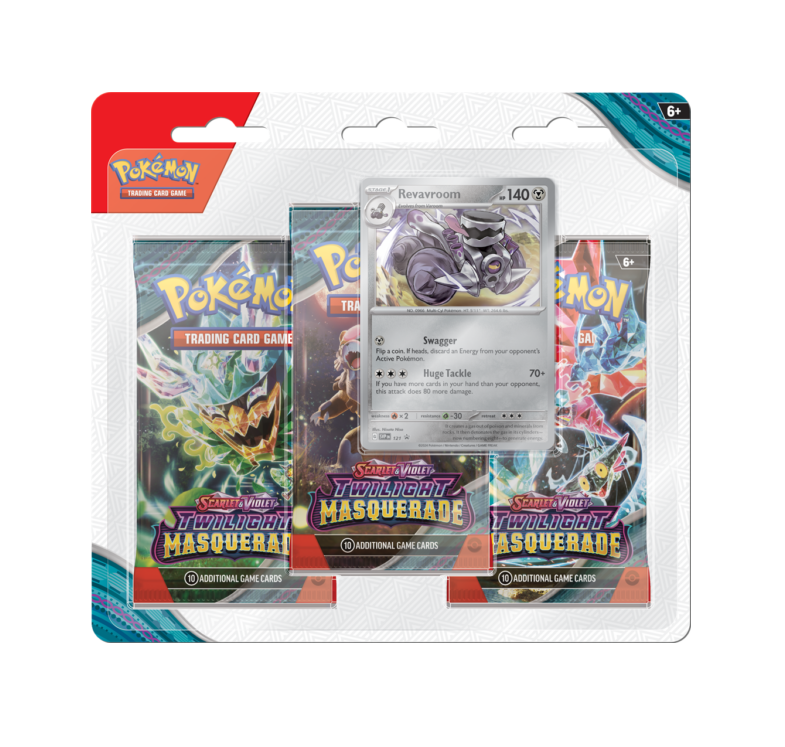 Pokemon Twilight Masquerade - 3-Pack Blister