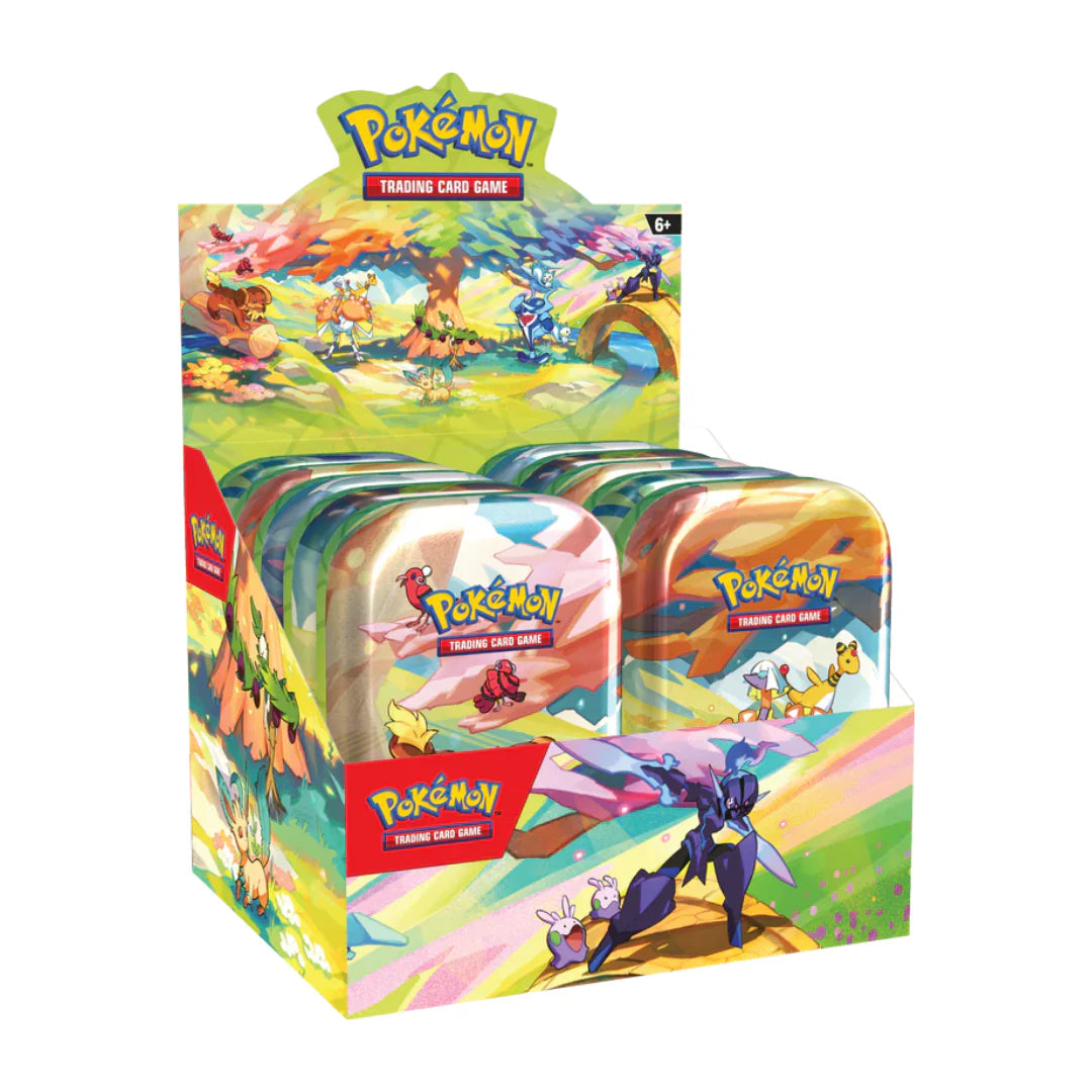 Pokemon Vibrant Paldea Mini Tin (Display of 10)