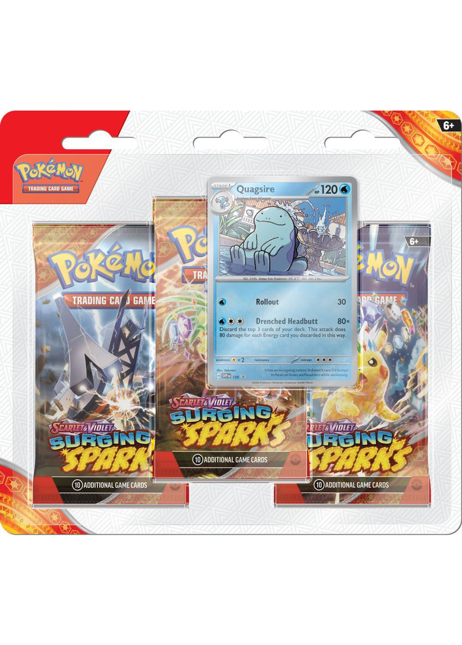 (Pre-Order) Pokemon Surging Sparks - 3 Pack Blister