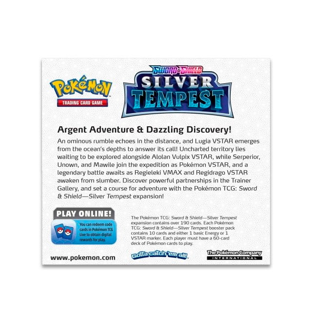 Pokemon Silver Tempest - Booster Box