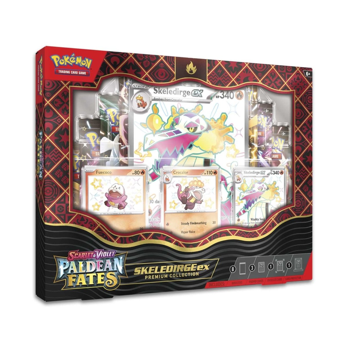 Pokemon Paldean Fates - Premium Collection Skeledirge ex