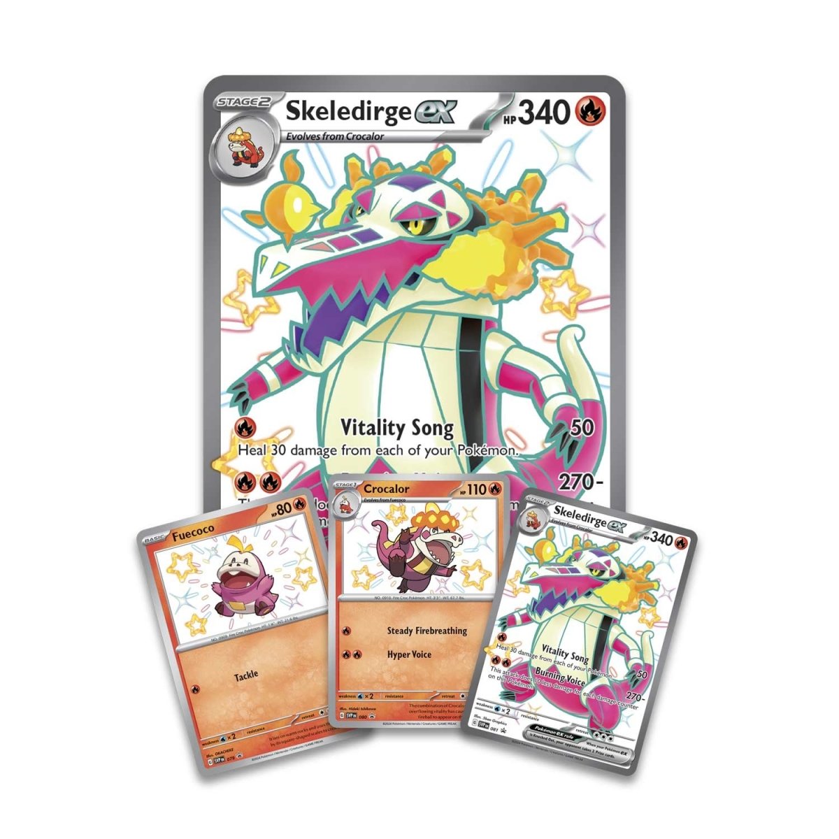 Pokemon Paldean Fates - Premium Collection Skeledirge ex