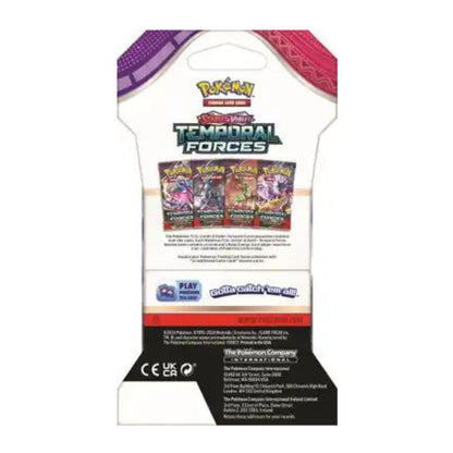 Pokemon Temporal Forces - Sleeved Booster Pack (Random Artwork)