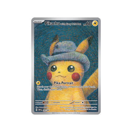 Pokemon - Pikachu with Grey Felt Hat Promo (Sealed)