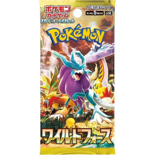 Pokemon Wild Force (SV5K) - Japanese Booster Pack