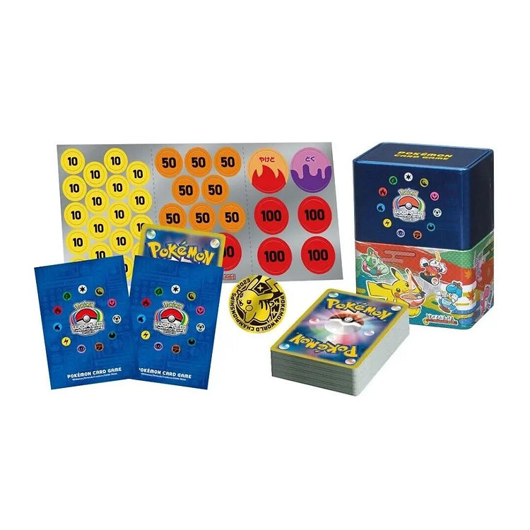 Pokemon Yokohama Worlds 2023 Japanese Deck Box + Promo