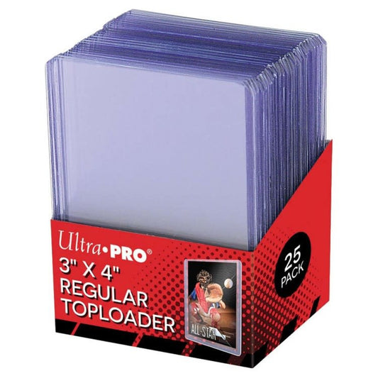 Ultra Pro - 3" x 4" Regular Toploaders (25 pack)