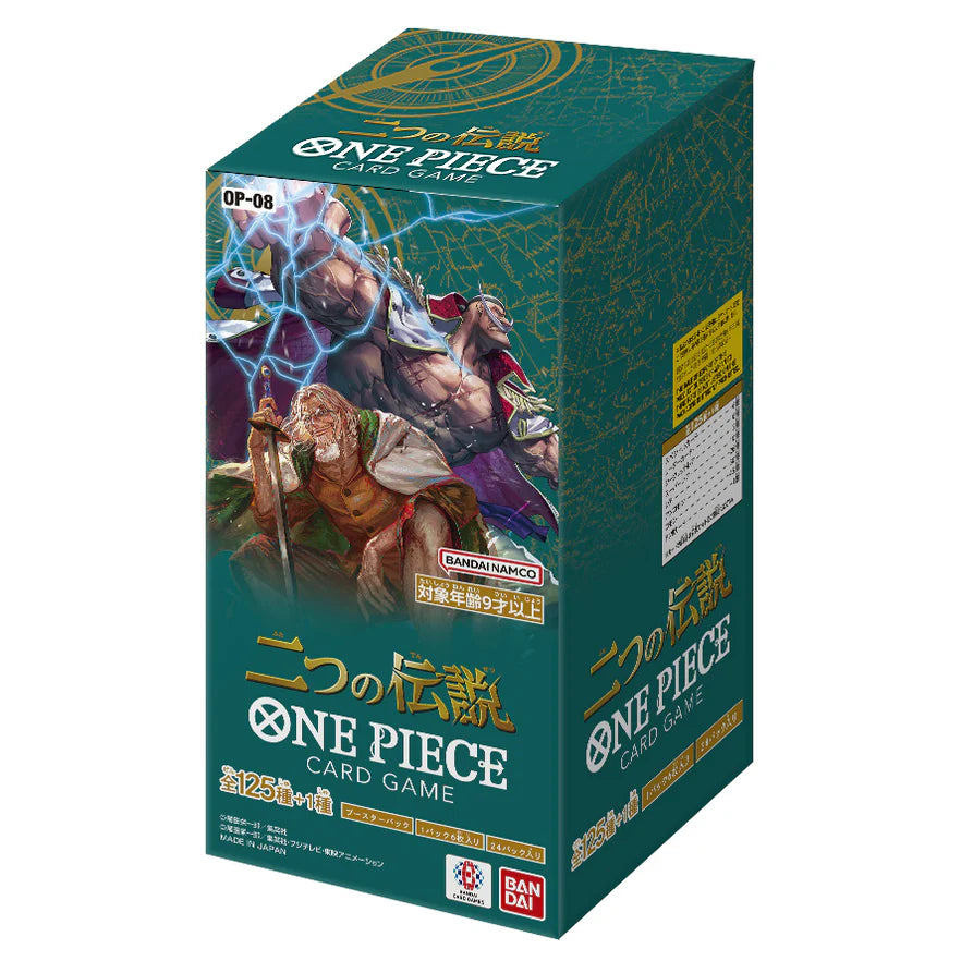 One Piece - Two Legends Japanese Booster Box (OP08)