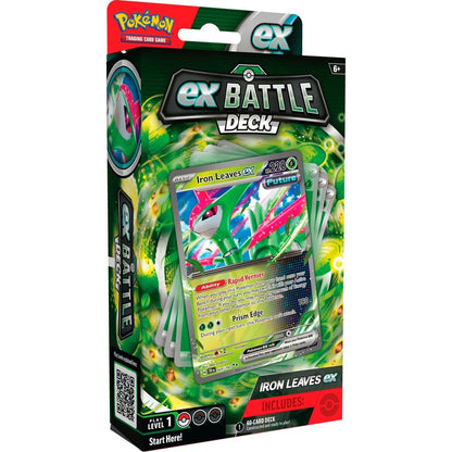 (Pre-Order) Pokemon Iron Leaves ex - Battle Deck