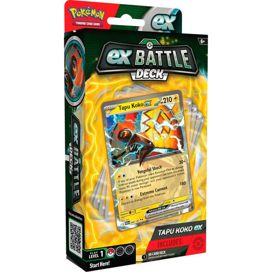 (Pre-Order) Pokemon Tapu Koko ex - Battle Deck