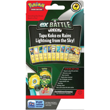 (Pre-Order) Pokemon Tapu Koko ex - Battle Deck