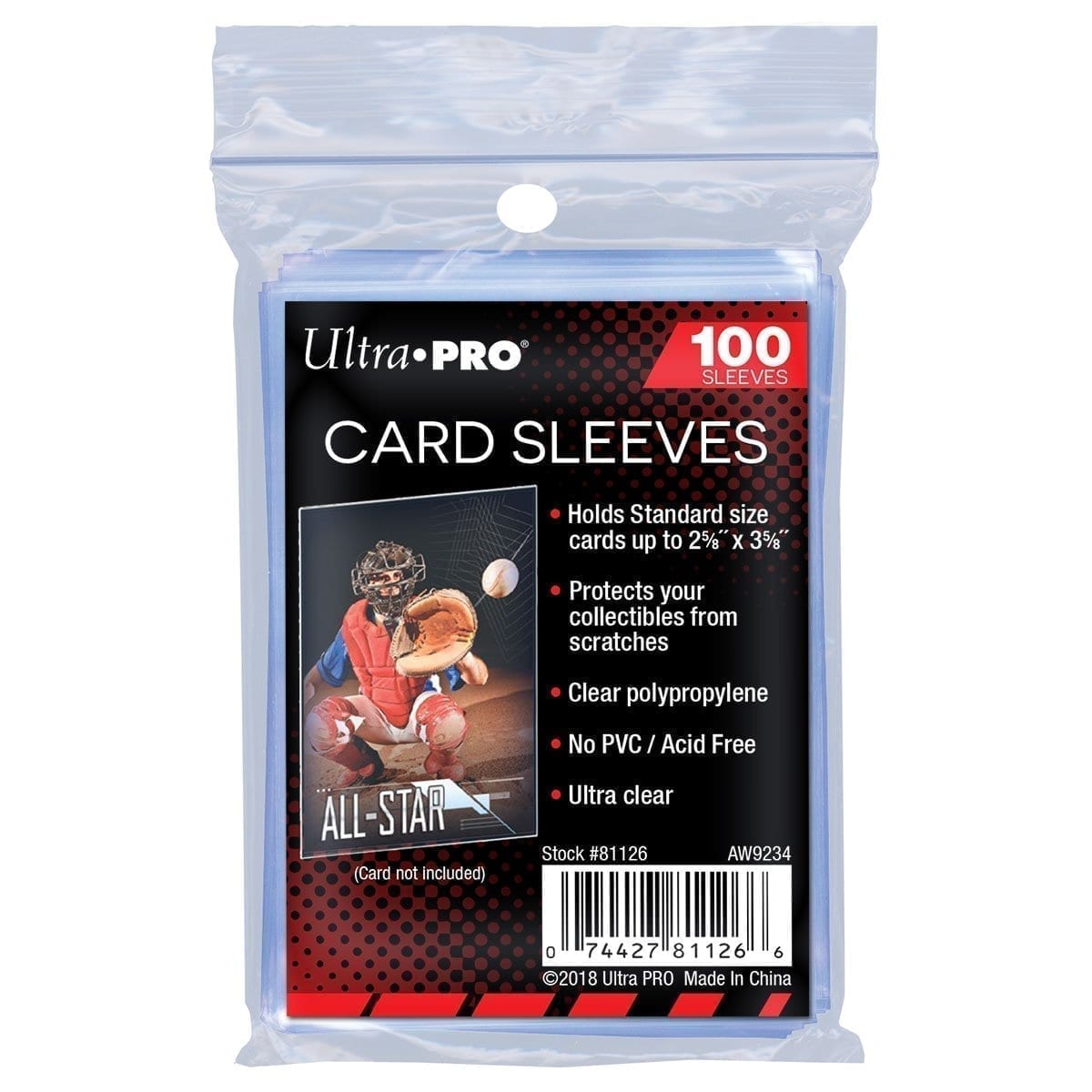 Ultra Pro - Soft Card Penny Sleeves (100 pack)