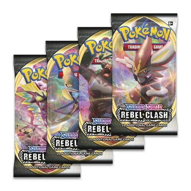 Pokemon Rebel Clash - Booster Pack (Random Artwork)