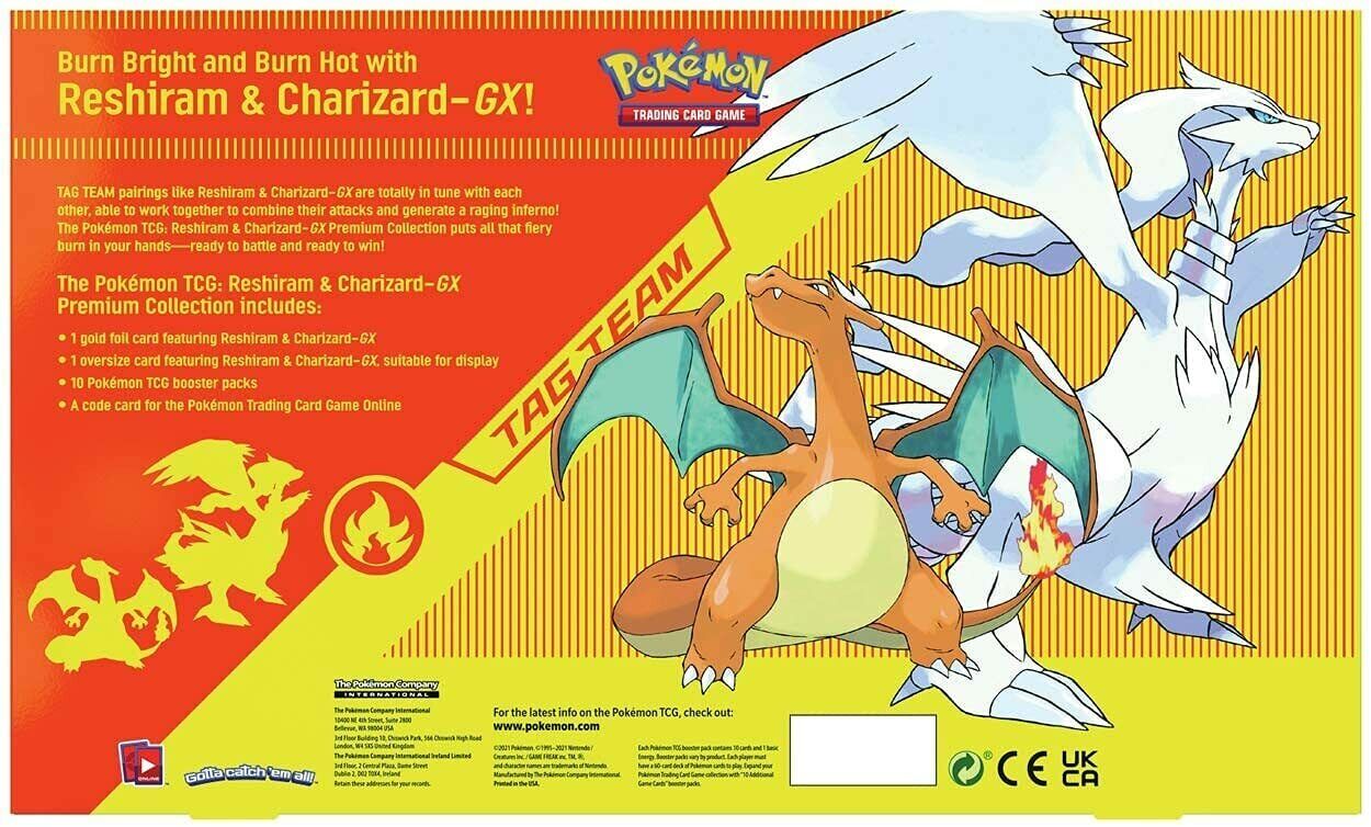 Pokemon - Reshiram & Charizard GX Premium Collection