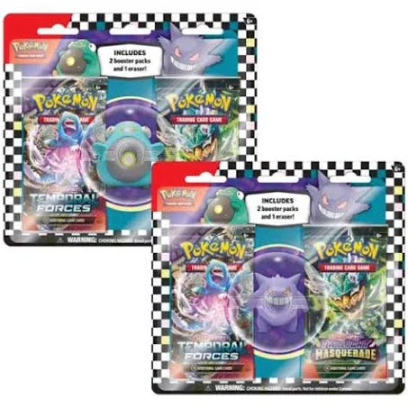 Pokemon Back to School 2024 - Eraser 2-Pack Blister