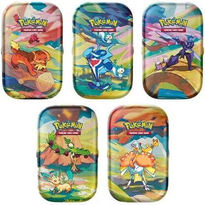 Pokemon Vibrant Paldea Mini Tin (Display of 10)