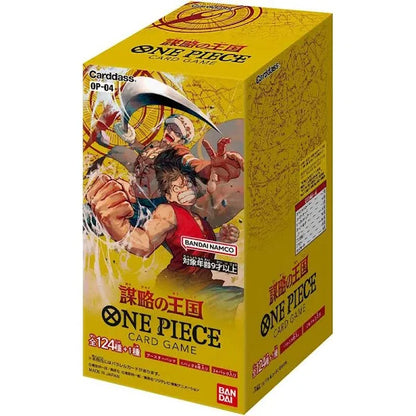 One Piece -  Kingdoms of Intrigue Japanese Booster Box (OP-04)